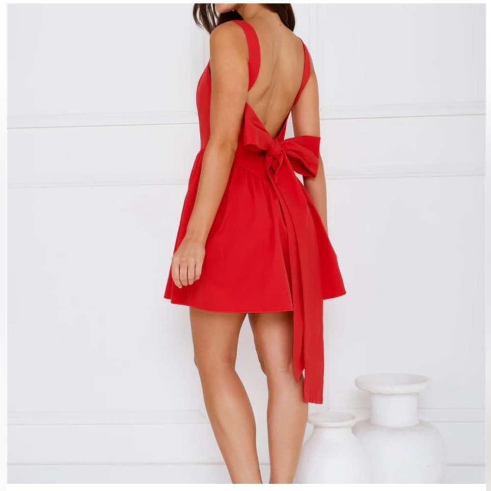 Hello Molly Valentines Bow Dress